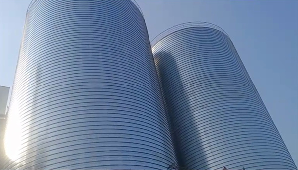 江永2座混凝土高架卷板仓